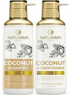 Naturavis Coconut Shampoo and Conditioner Set