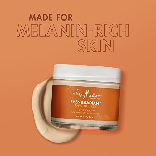 SheaMoisture night cream for melanin-rich skin